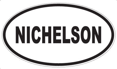 NICHELSON - Oval Magnet