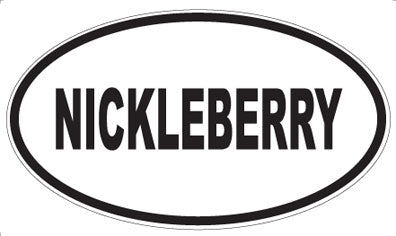 NICKLEBERRY - Oval Magnet