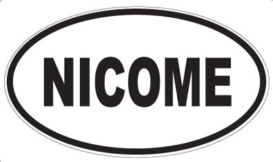 NICOME - Oval Magnet