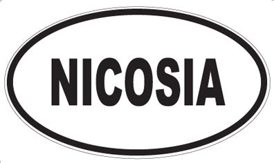 NICOSIA - Oval Magnet