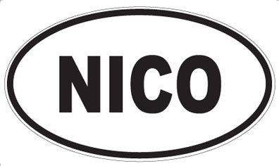 NICO - Oval Magnet