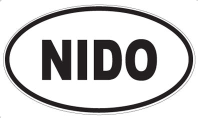 NIDO - Oval Magnet