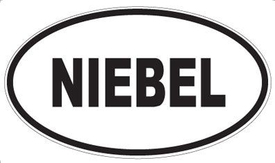NIEBEL - Oval Magnet