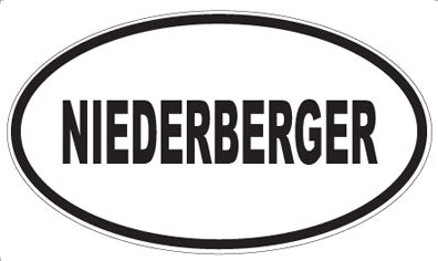 NIEDERBERGER - Oval Magnet