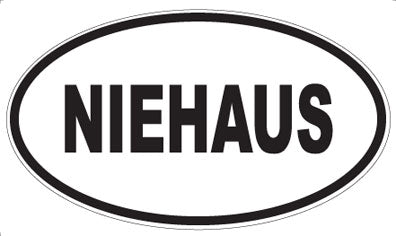 NIEHAUS - Oval Magnet