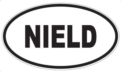 NIELD - Oval Magnet