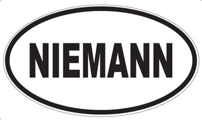NIEMANN - Oval Magnet