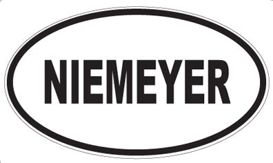 NIEMEYER - Oval Magnet