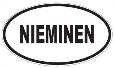NIEMINEN - Oval Magnet