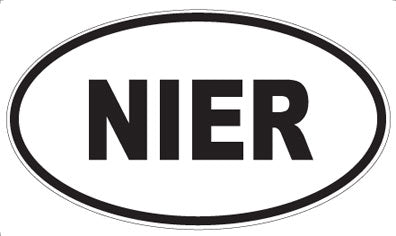 NIER - Oval Sticker