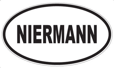 NIERMANN - Oval Magnet