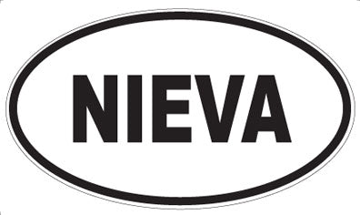 NIEVA - Oval Magnet