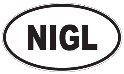 NIGL - Oval Magnet