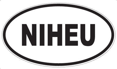 NIHEU - Oval Magnet