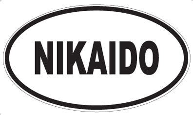 NIKAIDO - Oval Sticker