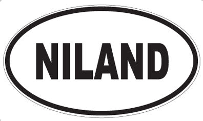 NILAND - Oval Magnet