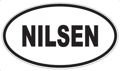 NILSEN - Oval Magnet
