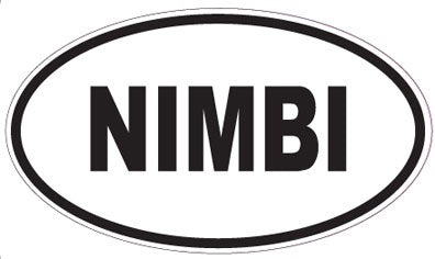 NIMBI - Oval Sticker