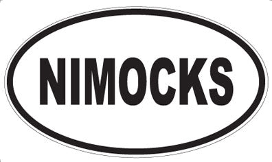 NIMOCKS - Oval Magnet