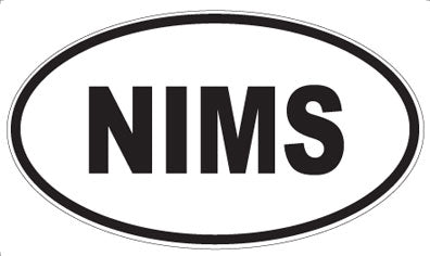 NIMS - Oval Magnet