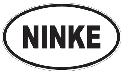 NINKE - Oval Magnet