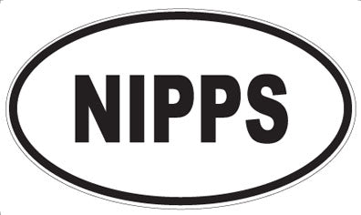 NIPPS - Oval Magnet