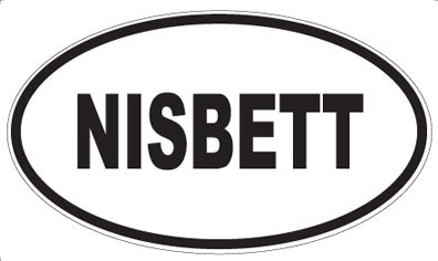 NISBETT - Oval Magnet