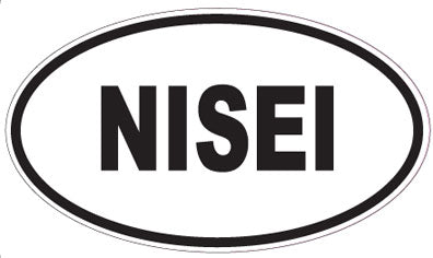 NISEI - Oval Magnet