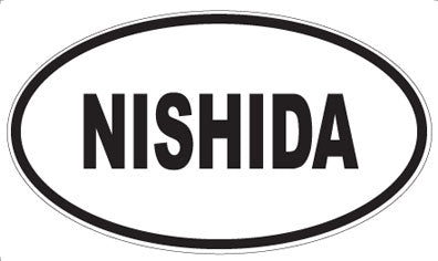 NISHIDA - Oval Magnet
