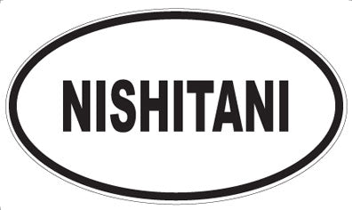 NISHITANI - Oval Magnet