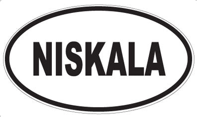 NISKALA - Oval Magnet