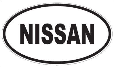 NISSAN - Oval Magnet