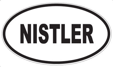 NISTLER - Oval Magnet