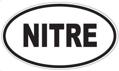 NITRE - Oval Magnet