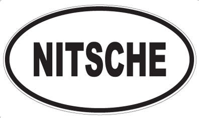 NITSCHE - Oval Sticker