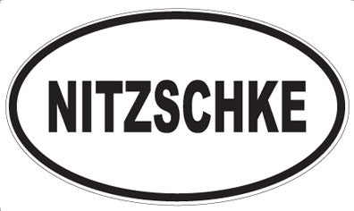 NITZSCHKE - Oval Sticker