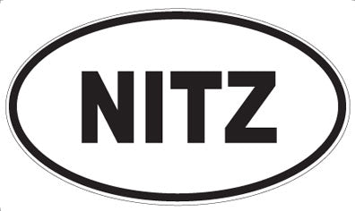 NITZ - Oval Magnet