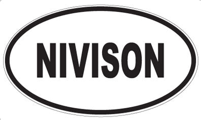 NIVISON - Oval Magnet