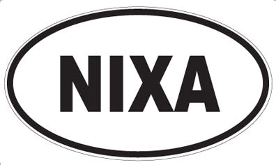 NIXA - Oval Magnet