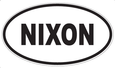 NIXON - Oval Sticker