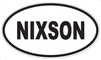 NIXSON - Oval Magnet
