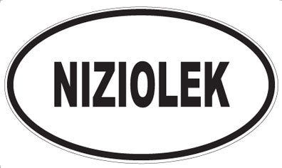 NIZIOLEK - Oval Magnet