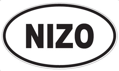 NIZO - Oval Magnet