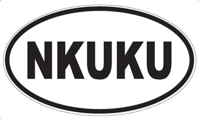 NKUKU - Oval Magnet