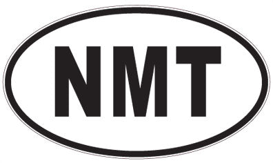 NMT - 3 Letter Initials Oval Sticker