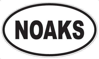 NOAKS - Oval Magnet