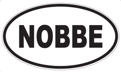 NOBBE - Oval Magnet