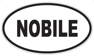 NOBILE - Oval Magnet
