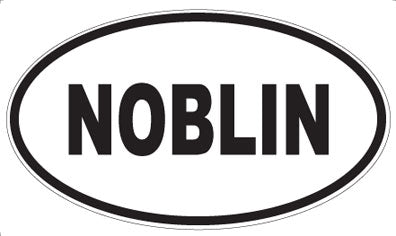 NOBLIN - Oval Magnet