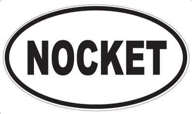 NOCKET - Oval Magnet
